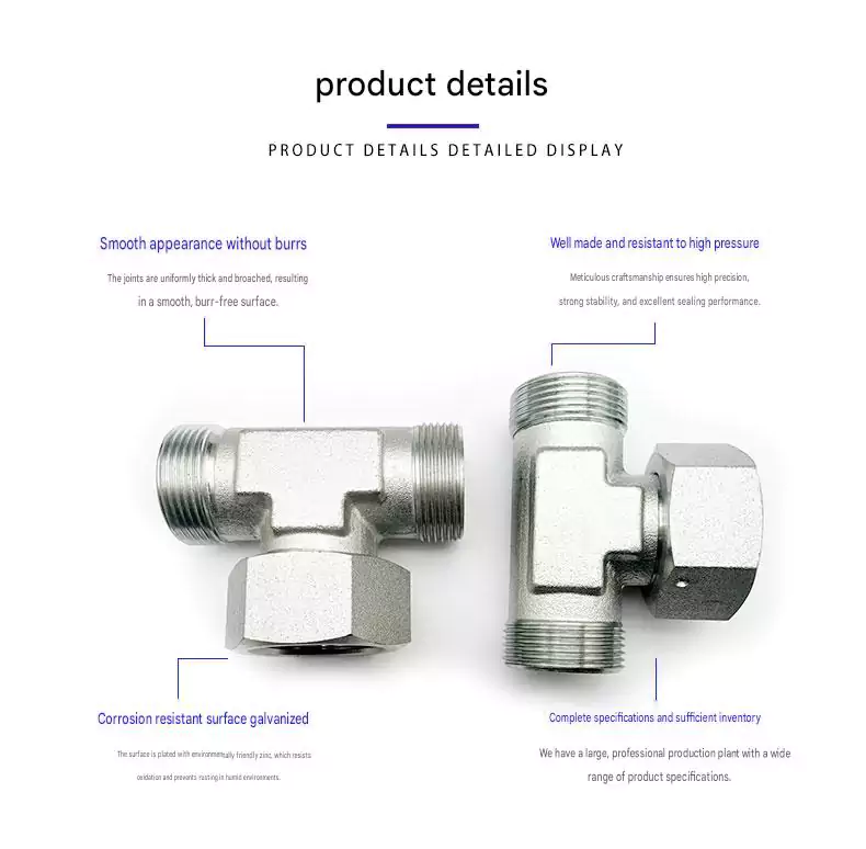 Ferrule Type Hydraulic Pipe Fitting