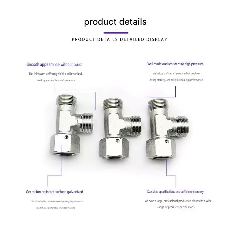 Ferrule Type Hydraulic Pipe Fitting